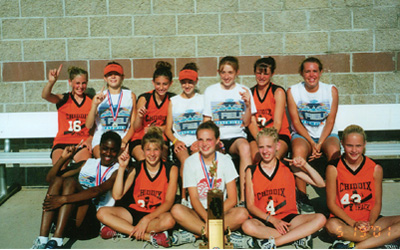 2001 IESA Class 7AA  Girls Track & Field Champions