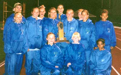 2002 IESA Class 8A  Girls Track Champions
