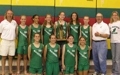 2003 IESA Class 7A  Girls Track & Field Champions