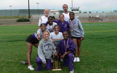 2005 IESA Class 8AA  Girls Track & Field Champions