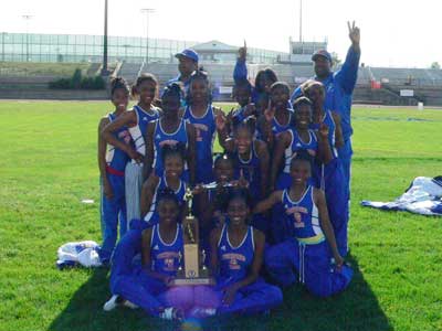 2006 IESA Class 8AA  Girls Track & Field Champions