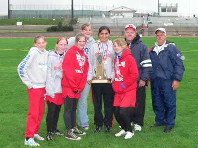 2006 IESA Class 8A  Girls Track & Field Champions