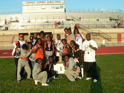 2007 IESA Class 8AA  Girls Track & Field Champions