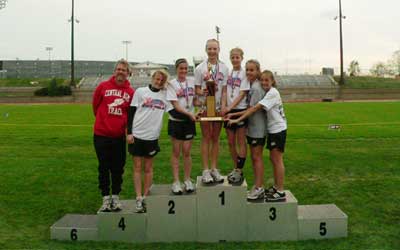 2008 IESA Class 7A  Girls Track & Field Champions