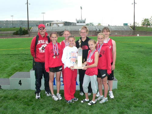 2010 IESA Class 7A  Girls Track & Field Champions