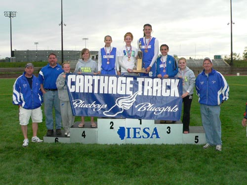 2010 IESA Class 8A  Girls Track & Field Champions