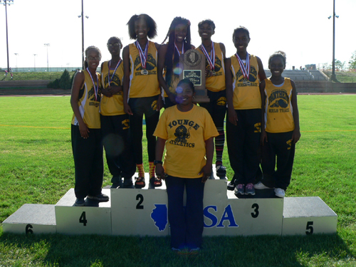 2011 IESA Class 7AA  Girls Track & Field Champions