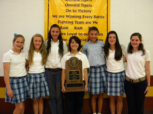 2011 IESA Class 8A  Girls Track & Field Champions