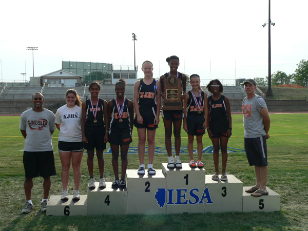 2012 IESA Class 7AA  Girls Track & Field Champions