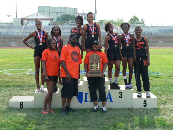 2012 IESA Class 8AA  Girls Track & Field Champions