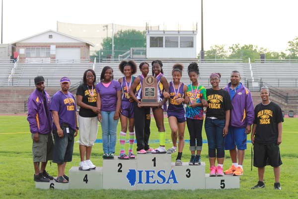 2013 IESA Class 7AA  Girls Track & Field Champions