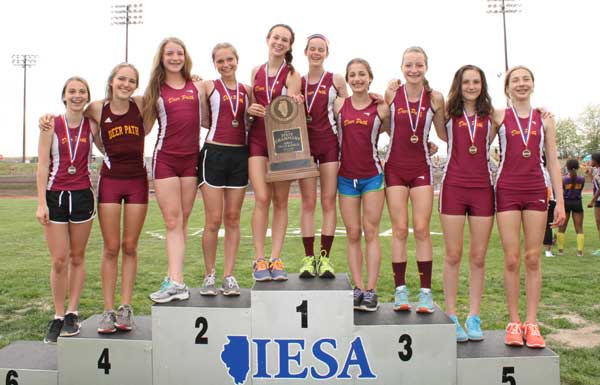 2014 IESA Class 8AA  Girls Track & Field Champions