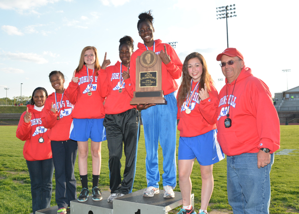 2014 IESA Class 8A  Girls Track & Field Champions