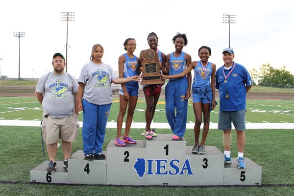 2015 IESA Class 7AA  Girls Track & Field Champions