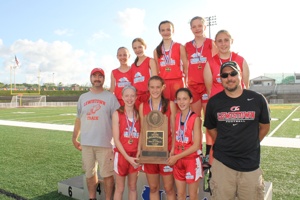 2015 IESA Class 7A  Girls Track & Field Champions