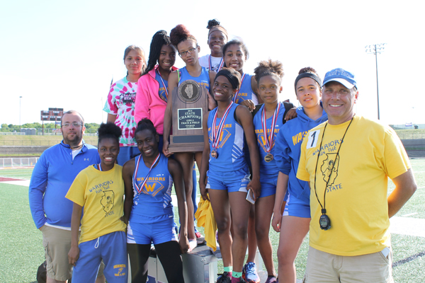 2016 IESA Class 8AA  Girls Track & Field Champions