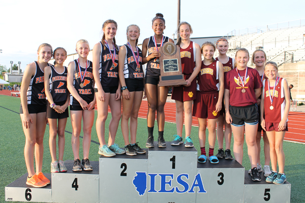 2017 IESA Class 7AA  Girls Track & Field Champions