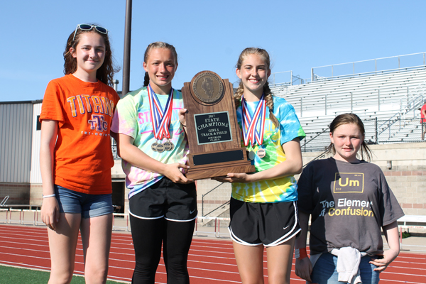 2017 IESA Class 8A  Girls Track & Field Champions