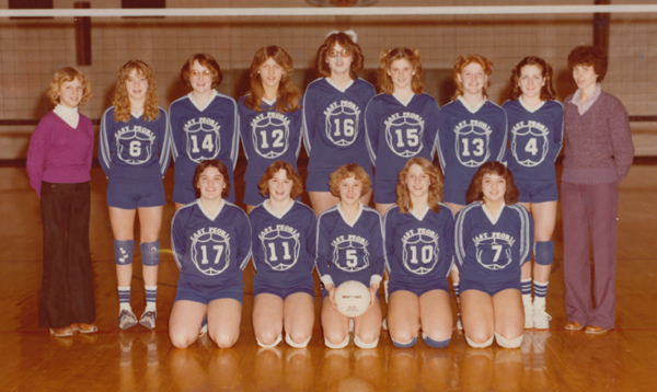 1980 IESA  Girls Volleyball Champions