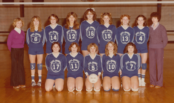 1980 IESA  Girls Volleyball Champions