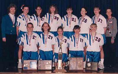 2000 IESA Class 8AA  Girls Volleyball Champions