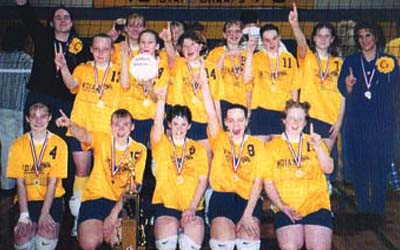 2000 IESA Class 8A  Girls Volleyball Champions