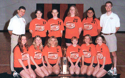 2001 IESA Class 7AA  Girls Volleyball Champions