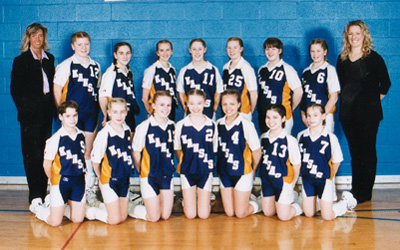 2001 IESA Class 7A  Girls Volleyball Champions