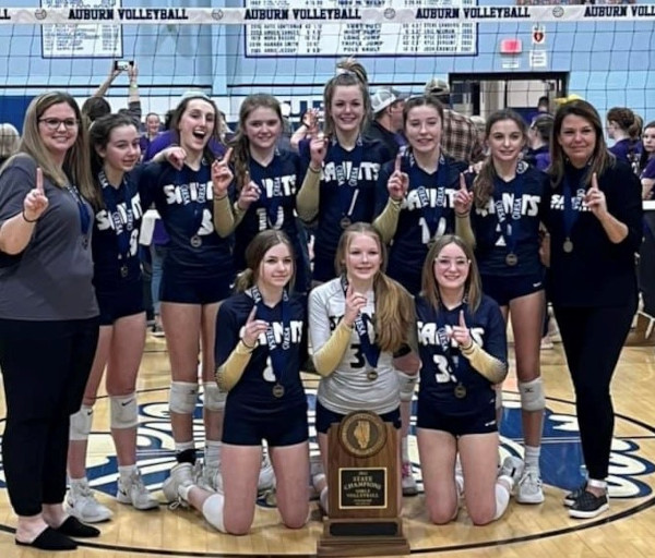 2022 IESA 8-2A  Girls Volleyball Champions