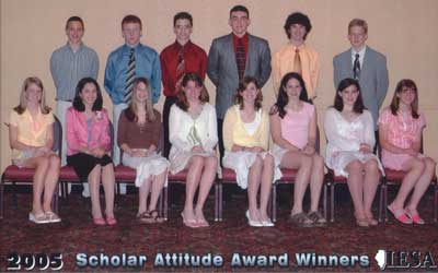 Scholar Attitude Winners