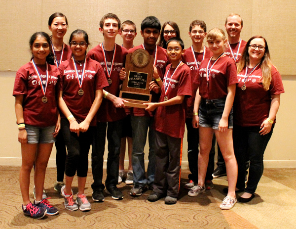 2015 IESA Class AA  Scholastic Bowl Champions