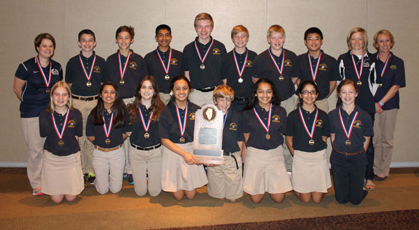 2016 IESA Class A  Scholastic Bowl Champions